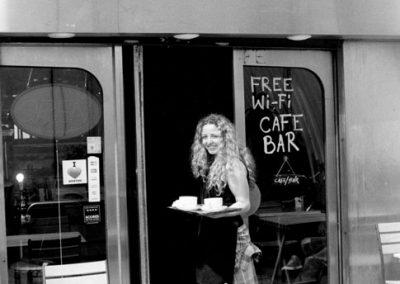Café Girl, Loughborough Junction Station SE5