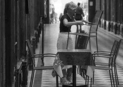Lunch in the Passage, Galerie Vero Dodat