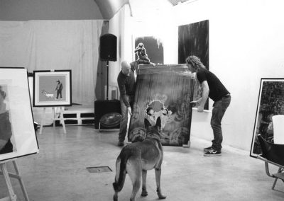Lee, Sam & Henk, Underdog Gallery, Bermondsey SE1