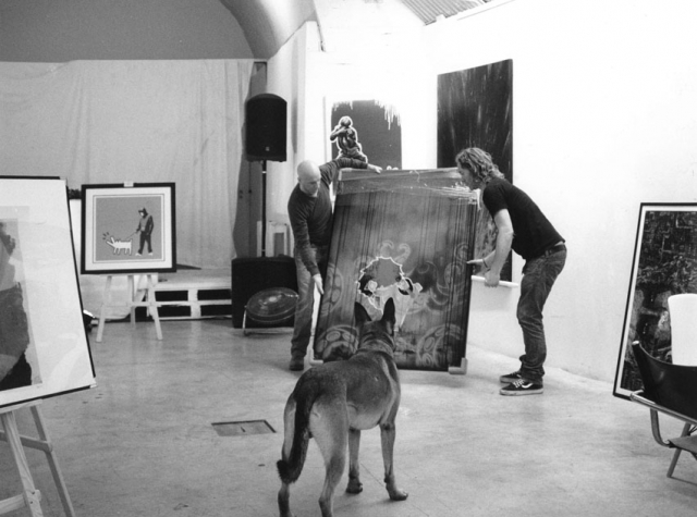 Lee, Sam & Henk, Underdog Gallery, Bermondsey SE1