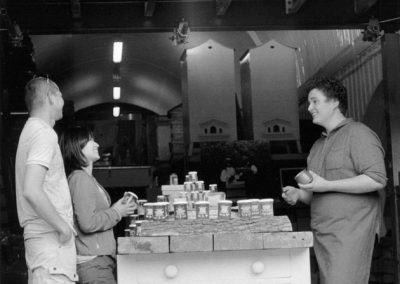 Charlie at your service, The London Honey Company Dockley Road, Bermondsey SE16