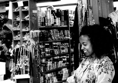 Ruth with trimmings, Fabian's Habadashery and Trimmings, Cannon Street Road, Shadwell E1
