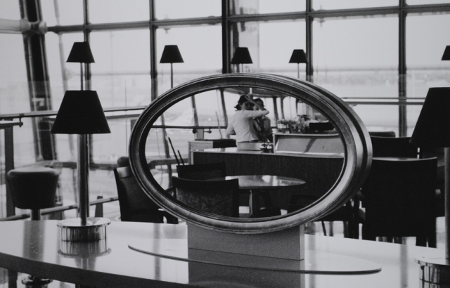 Mirror, mirror, Terminal 5, Heathrow Airport