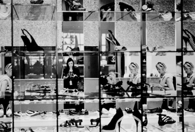 Shoes, shoes, shoes. T5 Heathrow